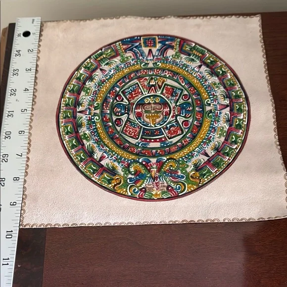 Aztec Calendar Tapestry - Picture 5 of 10